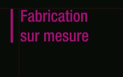 fabrication